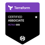 Hashicorp Terraform Associate Badge